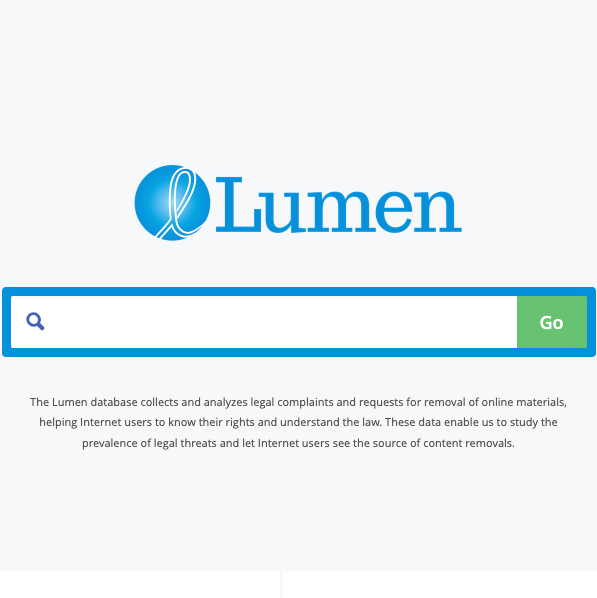 Lumen API Search Tool